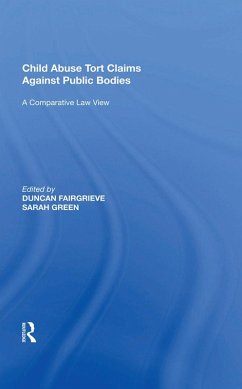 Cover Child Abuse Tort Claims Against Public Bodies (eBook, ePUB)