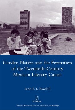 Cover Gender, Nation and the Formation of the Twentieth-century Mexican Literary Canon (eBook, PDF)