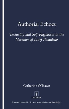 Authorial Echoes (eBook, PDF) - O'Rawe, Catherine
