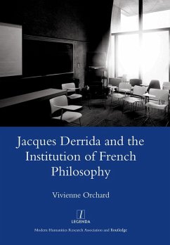 Cover Jacques Derrida and the Institution of French Philosophy (eBook, ePUB)