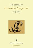 The Letters of Giacomo Leopardi 1817-1837 (eBook, ePUB)