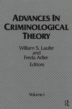 Advances in Criminological Theory (eBook, ePUB)