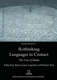 Rethinking Languages in Contact (eBook, PDF) - Lepschy, Anna-Laura
