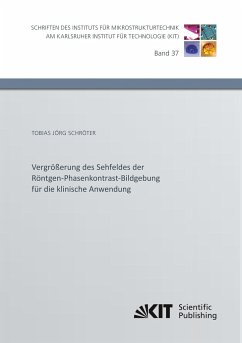 Vergrößerung des Sehfeldes der Röntgen-Phasenkontrast-Bildgebung für die klinische Anwendung