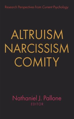 Cover Altruism, Narcissism, Comity (eBook, ePUB)