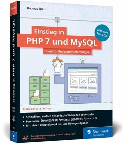 Einstieg in PHP 7 und MySQL, m. CD-ROM - Theis, Thomas