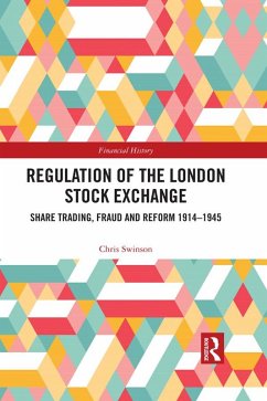 Regulation of the London Stock Exchange (eBook, ePUB) - Swinson, Chris