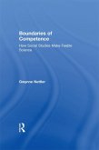 Boundaries of Competence (eBook, ePUB) Boundaries of Competence (eBook, ePUB)