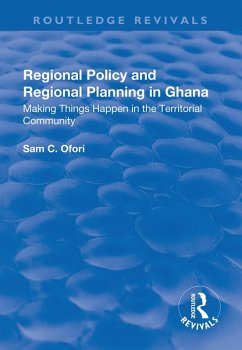 Cover Regional Policy and Regional Planning in Ghana (eBook, ePUB)