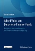 Added Value von Behavioral-Finance-Fonds, m. 1 Buch, m. 1 E-Book