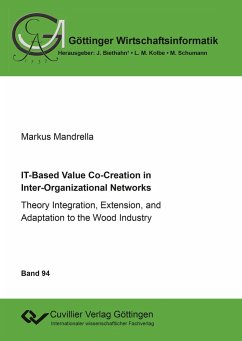 IT-Based Value Co-Creation in Inter-Organizational Networks. Theory Integration, Extension, and Adaptation to the Wood Industry - Mandrella, Markus