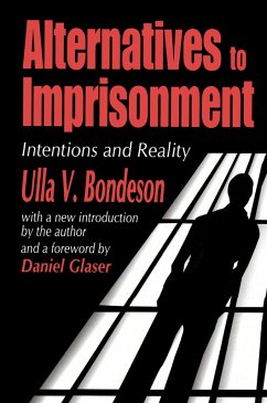 Alternatives to Imprisonment (eBook, PDF) - Bondeson, Ulla V.