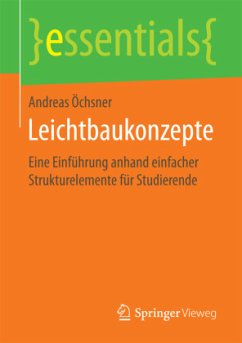 Leichtbaukonzepte - Öchsner, Andreas