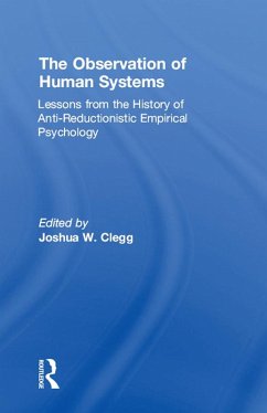Cover The Observation of Human Systems (eBook, ePUB)