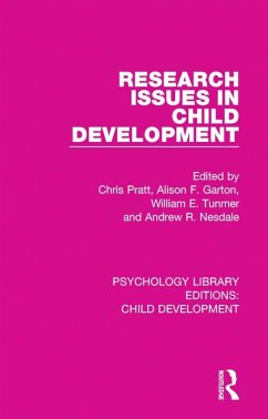 Cover Research Issues in Child Development (eBook, PDF)