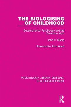 Cover The Biologising of Childhood (eBook, ePUB)