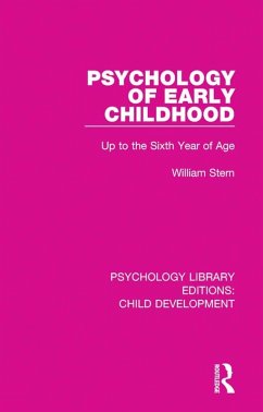 Cover Psychology of Early Childhood (eBook, ePUB)