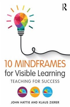 10 Mindframes for Visible Learning (eBook, PDF) - Hattie, John; Zierer, Klaus