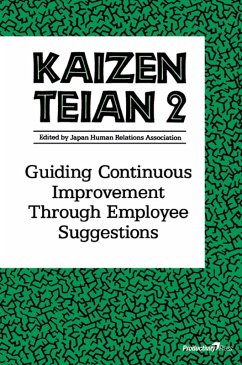 Kaizen Teian 2 (eBook, ePUB) - Productivity, Press