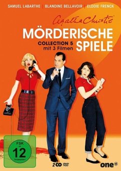 Agatha Christie - Mörderische Spiele. Collection 5 (Folge 16-18) - 2 Disc DVD - Labarthe,Samuel/Bellavoir,Blandine/Frenck,Elodie