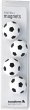 Magnete FOOTBALL 4er Set weiss/schwarz - Bild 1