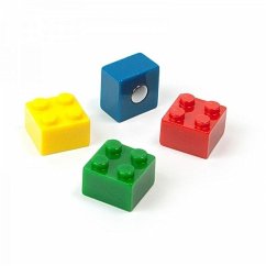 Magnete BRICK 4er Set assortiert