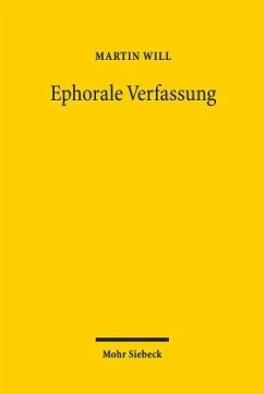 Ephorale Verfassung - Will, Martin