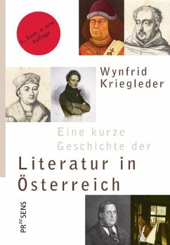 Cover Eine kurze Geschichte der Literatur in Österreich