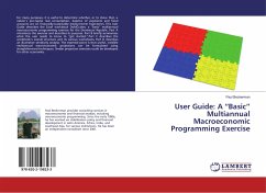 User Guide: A ¿Basic¿ Multiannual Macroeconomic Programming Exercise