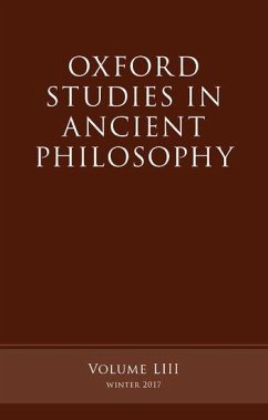 Oxford Studies Ancient Philosophy, Volume 53