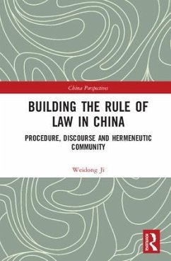 Building the Rule of Law in China - Ji, Weidong