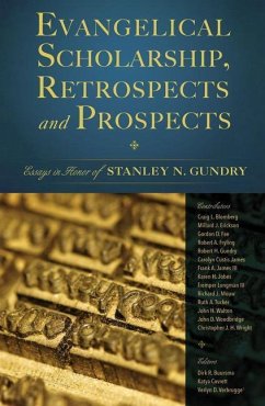 Cover Evangelical Scholarship, Retrospects and Prospects