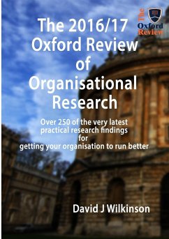 The Oxford Review Annual 2016/17 - Wilkinson, David J