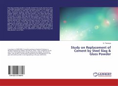 Study on Replacement of Cement by Steel Slag & Glass Powder - Tharanya, S.