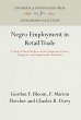 Negro Employment in Retail Trade - Bild 1