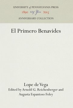 El Primero Benavides - de Vega, Lope