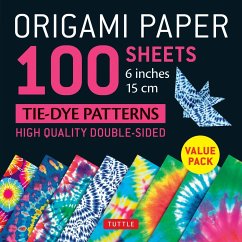 Origami Paper 100 Sheets Tie-Dye Patterns 6 (15 CM)