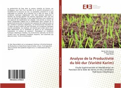 Analyse de la Productivité du blé dur (Variété Karim) - Ben Nouna, Béchir;Yacoubi, Samir;Slatni, Adel