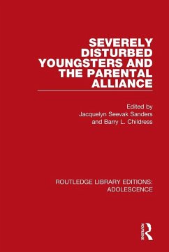 Cover Severely Disturbed Youngsters and the Parental Alliance