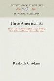 Three Americanists