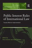 Public Interest Rules of International Law