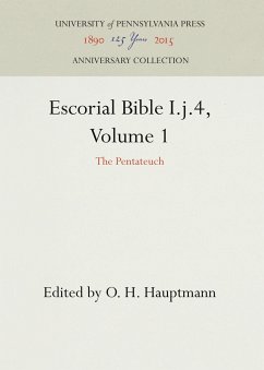 Escorial Bible I.J.4, Volume 1