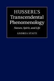 Husserl's Transcendental Phenomenology - Staiti, Andrea