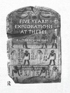 Five Years Exploration At Thebes - Carter, Howard