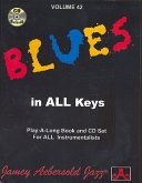 Jamey Aebersold Jazz -- Blues in All Keys, Vol 42: Book & CD