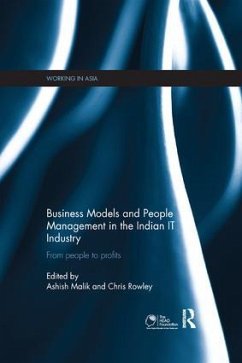 Business Models and People Management in the Indian It Industry