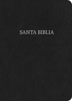 NVI Biblia Compacta Letra Grande Negro, Piel Fabricada Con Índice