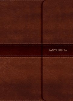 NVI Biblia Letra Grande Tamaño Manual Marrón, Símil Piel Con Índice Y Solapa Con Imán