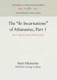 The de Incarnatione of Athanasius, Part 1