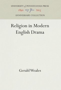 Cover Religion in Modern English Drama